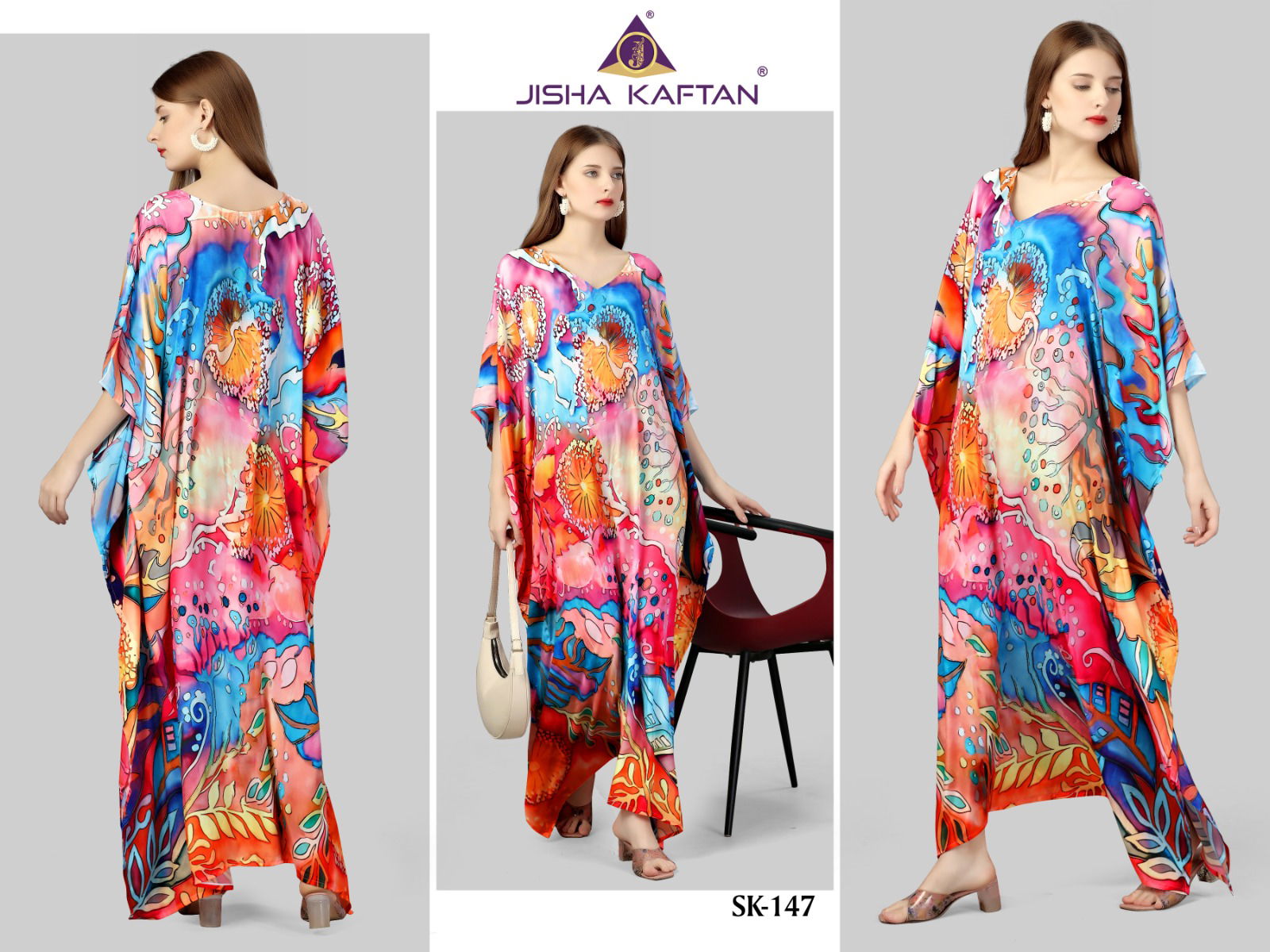 Silk Kaftan 6 By Jelite Digital Printed Kaftan Catalog
